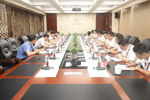 武漢市委常委、副市長李有祥蒞臨新八集團調研指導工作